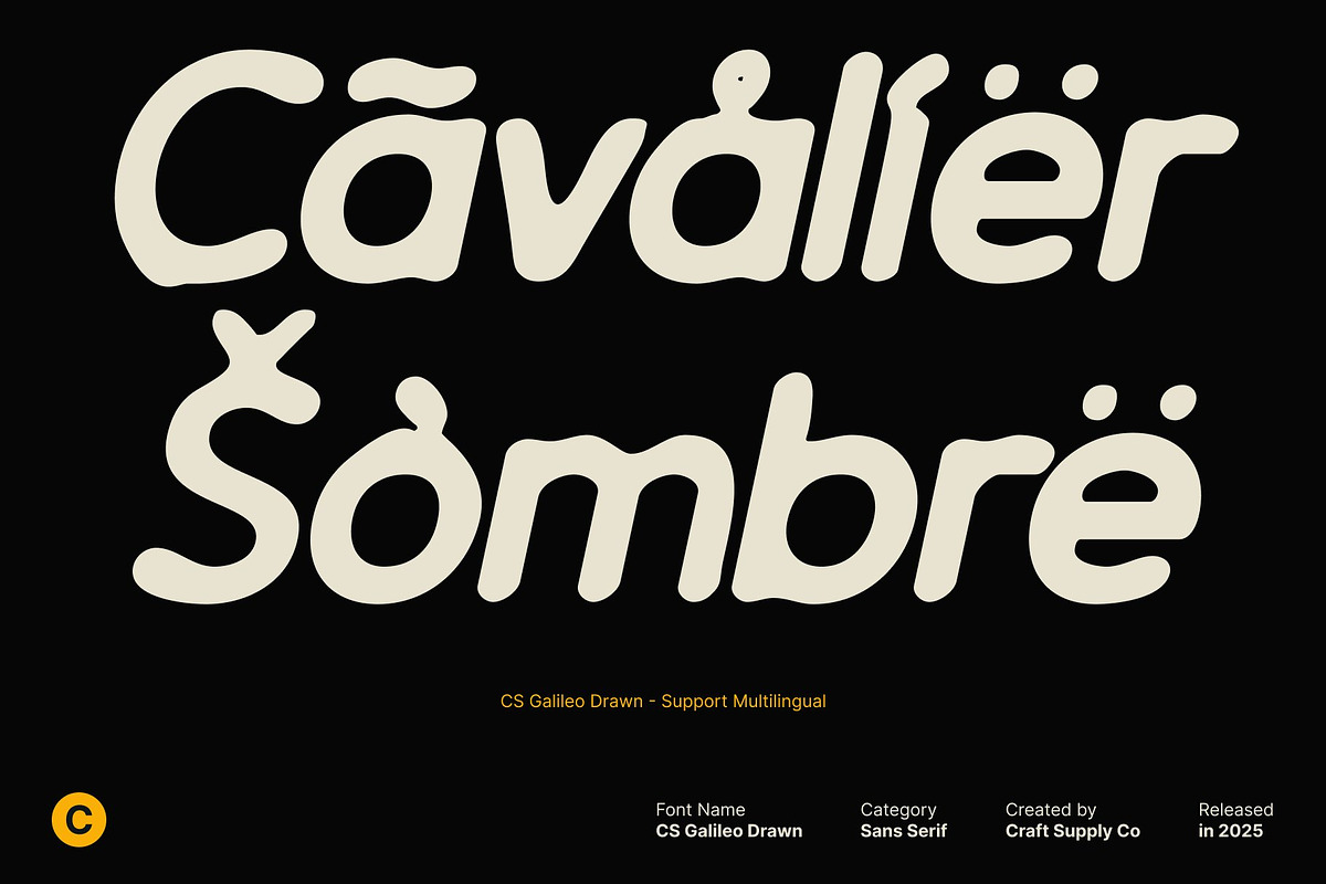 CS Galileo Drawn, a Sans Serif Font by Craft Supply Co. (Photo 7 of 8)
