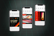 80s Retro Style Social Media Pack, a Flyer Template by The Good Store (Thumbnail 4 of 4)