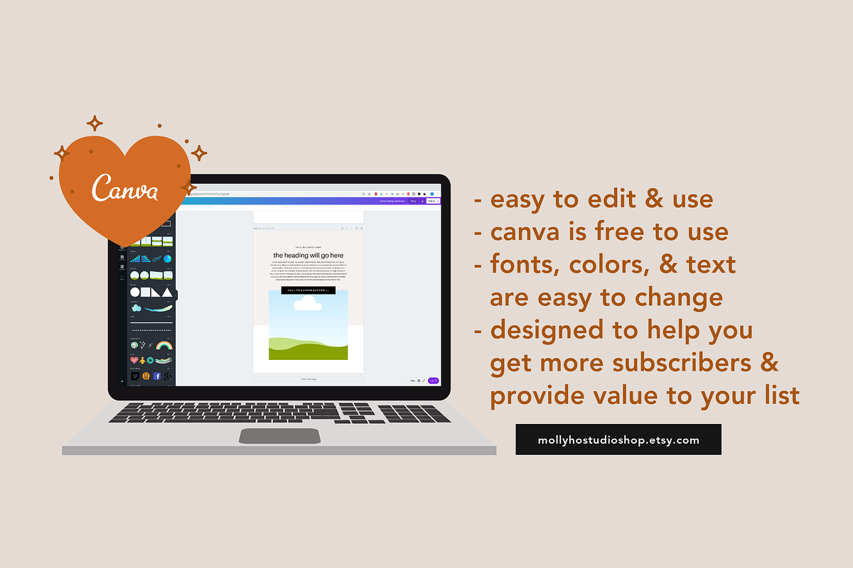 5 Day Challenge Lead Magnet | Canva, a Magazine Template by molly ho studio (Photo 6 of 6)