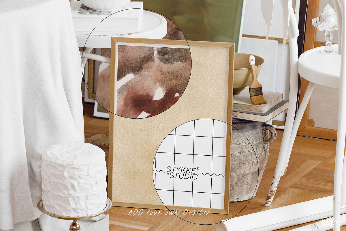 THE NEW COTTON | art & print mockup, a Household Mockup by Stykke Studio (Photo 7 of 9)