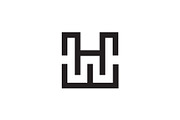 WH HW Logo, a Branding & Logo Template by Graphic_Maker_Bogura (Thumbnail 1 of 2)