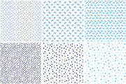 Coquette Blue Toile Digital Paper, a Pattern Graphic by Designking (Thumbnail 2 of 4)