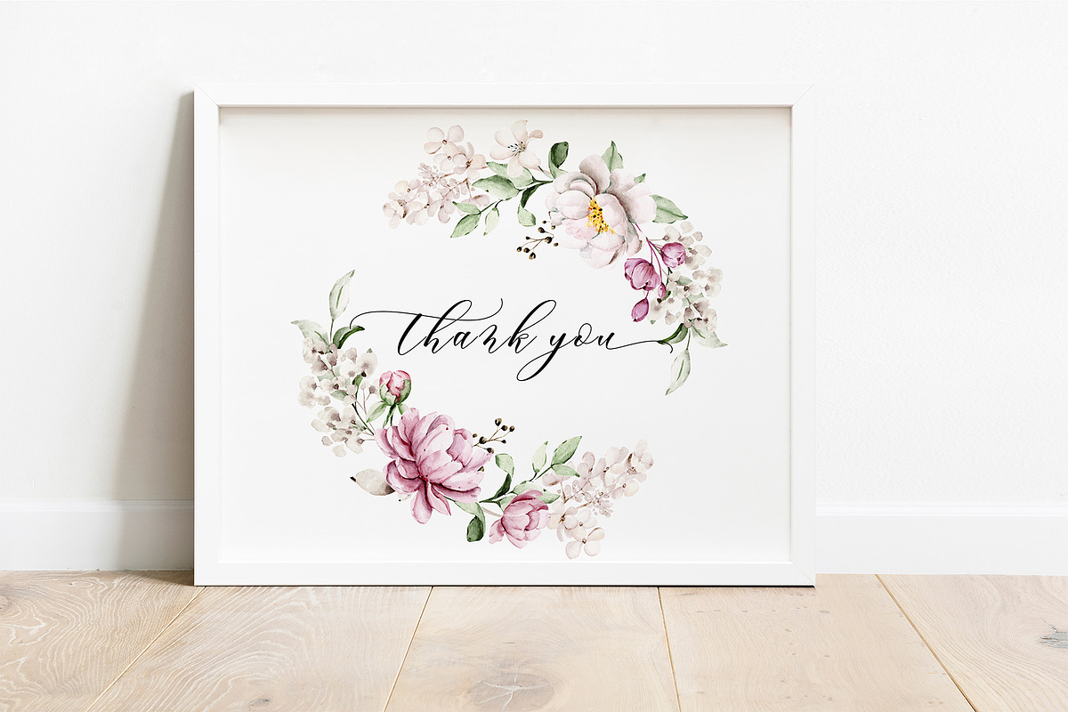 Peonies watercolor set., an Illustration by Larisa Maslova (Photo 14 of 14)