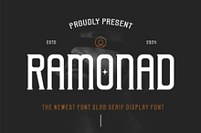 Ramonad || Slab Serif Display Font