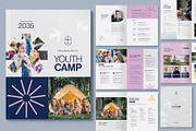 Youth Camp Brochure Template, a Brochure Template by DesignerCandies (Thumbnail 5 of 5)