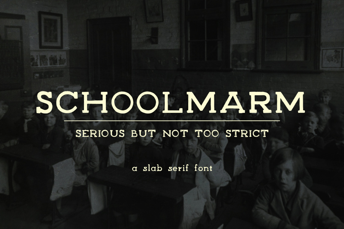 Schoolmarm Typeface