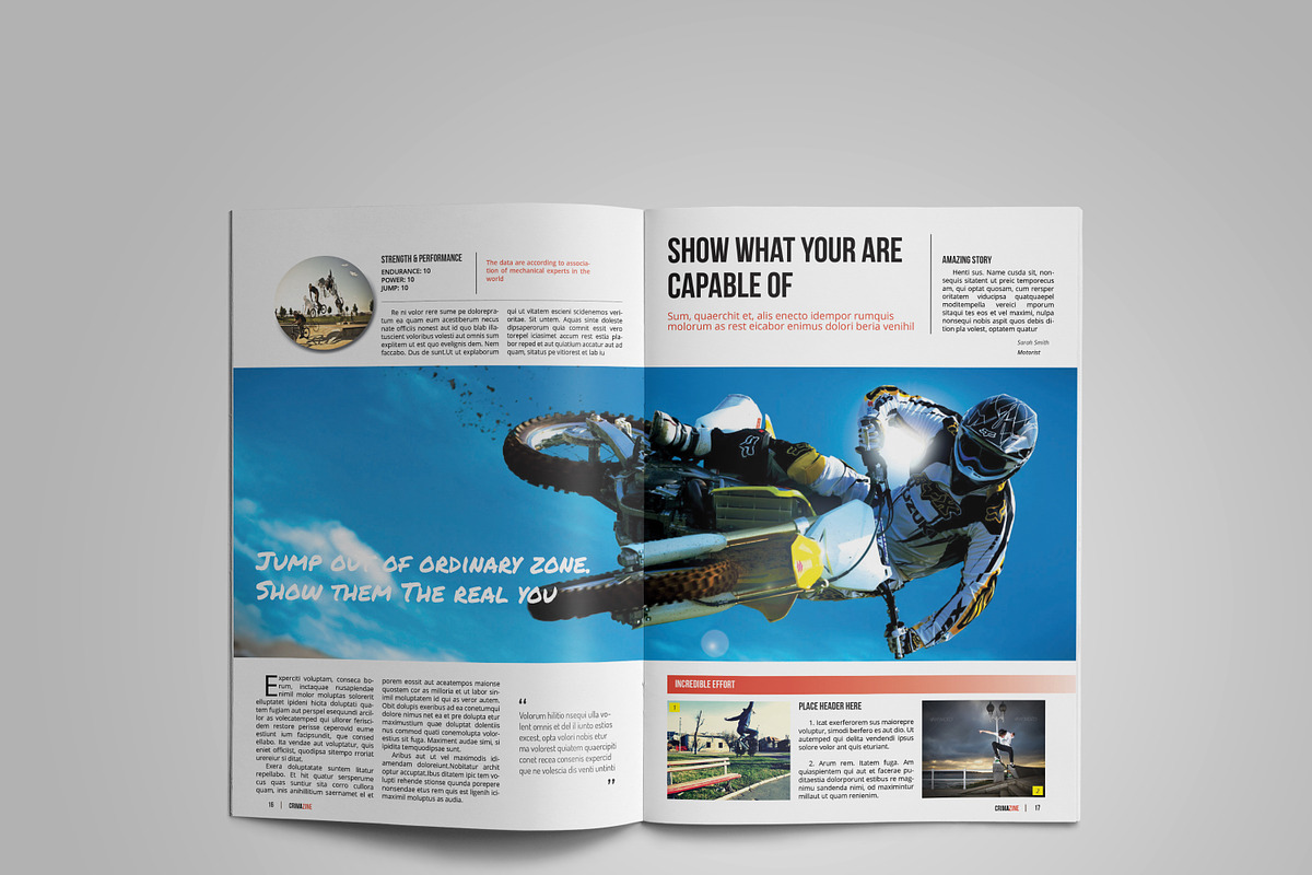 A Creative Multipurpose Magazine, a Magazine Template by GreenDesign (Photo 3 of 5)