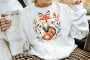 Pastel Folk Art Motifs Flowers Anima, an Illustration by Sublimation Artist (Thumbnail 4 of 6)