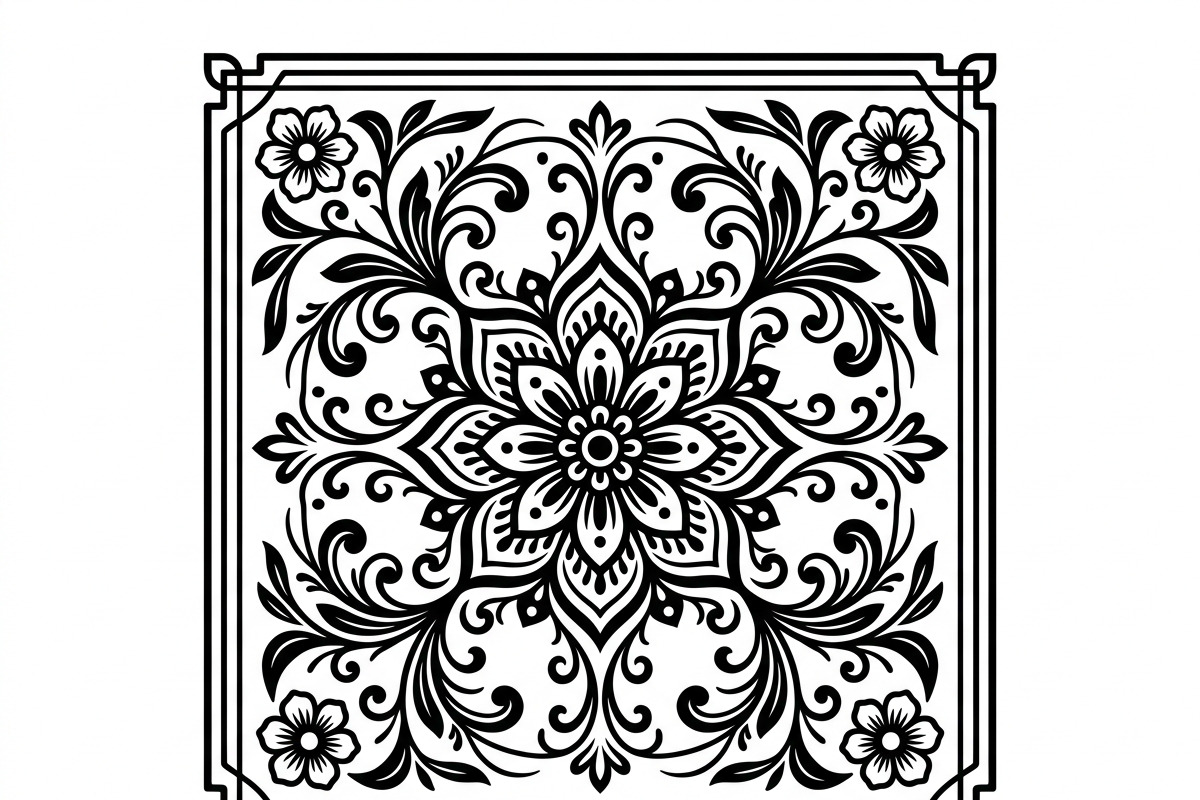 50 Elegant Floral Ornament Bundle, a Decorative Illustration by Amazin_art (Photo 14 of 38)