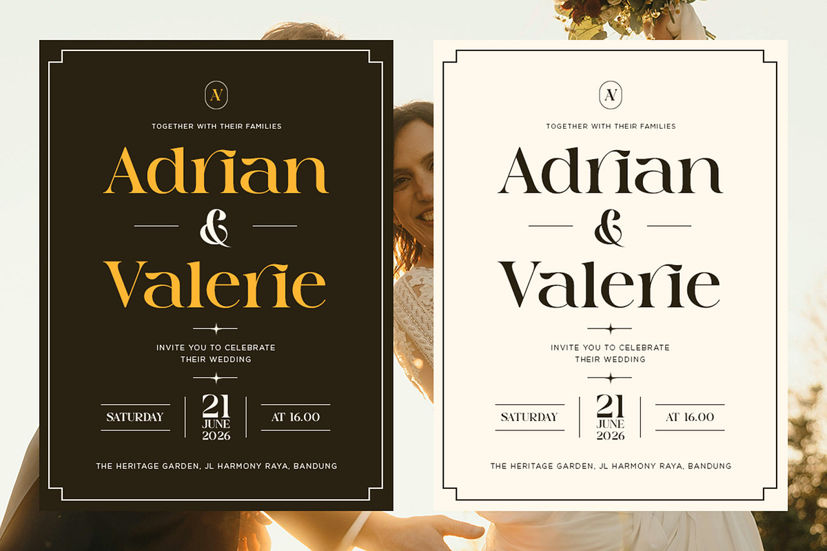 Browgia - Elegant Luxury Typeface, a Serif Font by Muflieart (Photo 2 of 8)