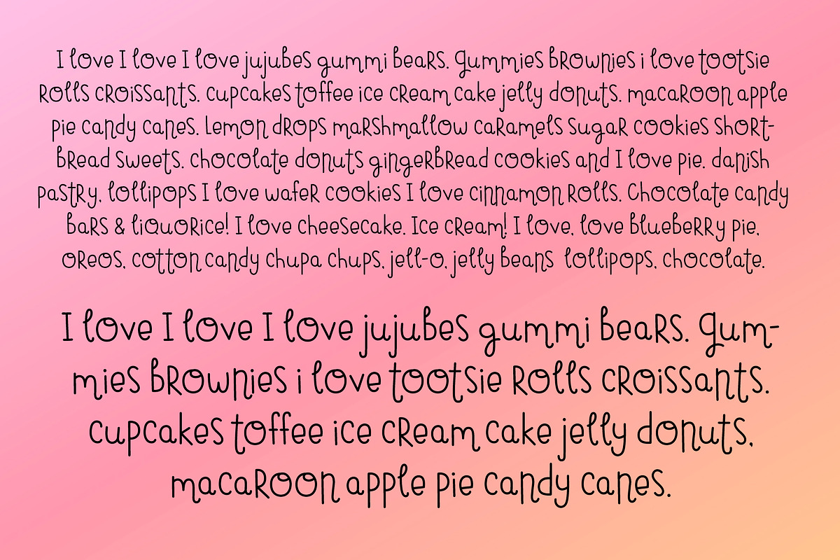 Noted Font, a Handwritten Font by Miss Tiina (Photo 5 of 5)