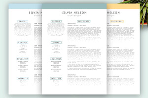 Resume Templates 7 Styles