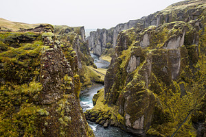 Majestic Icelandic Canyon