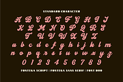 Fontega, a Script Font by ahweproject (Thumbnail 2 of 11)