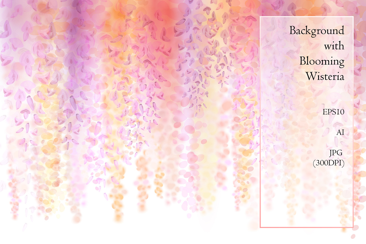 Rachel. Wisteria and Acacia, a Decorative Illustration by artabramova (Photo 5 of 9)