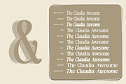 The Lumina Awesome, a Serif Font by Zane Studio (Thumbnail 5 of 12)
