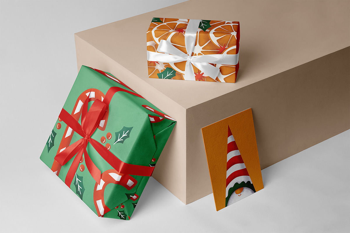 Christmas & winter illustrations set, an Illustration by Atelier Mélicope (Photo 2 of 9)