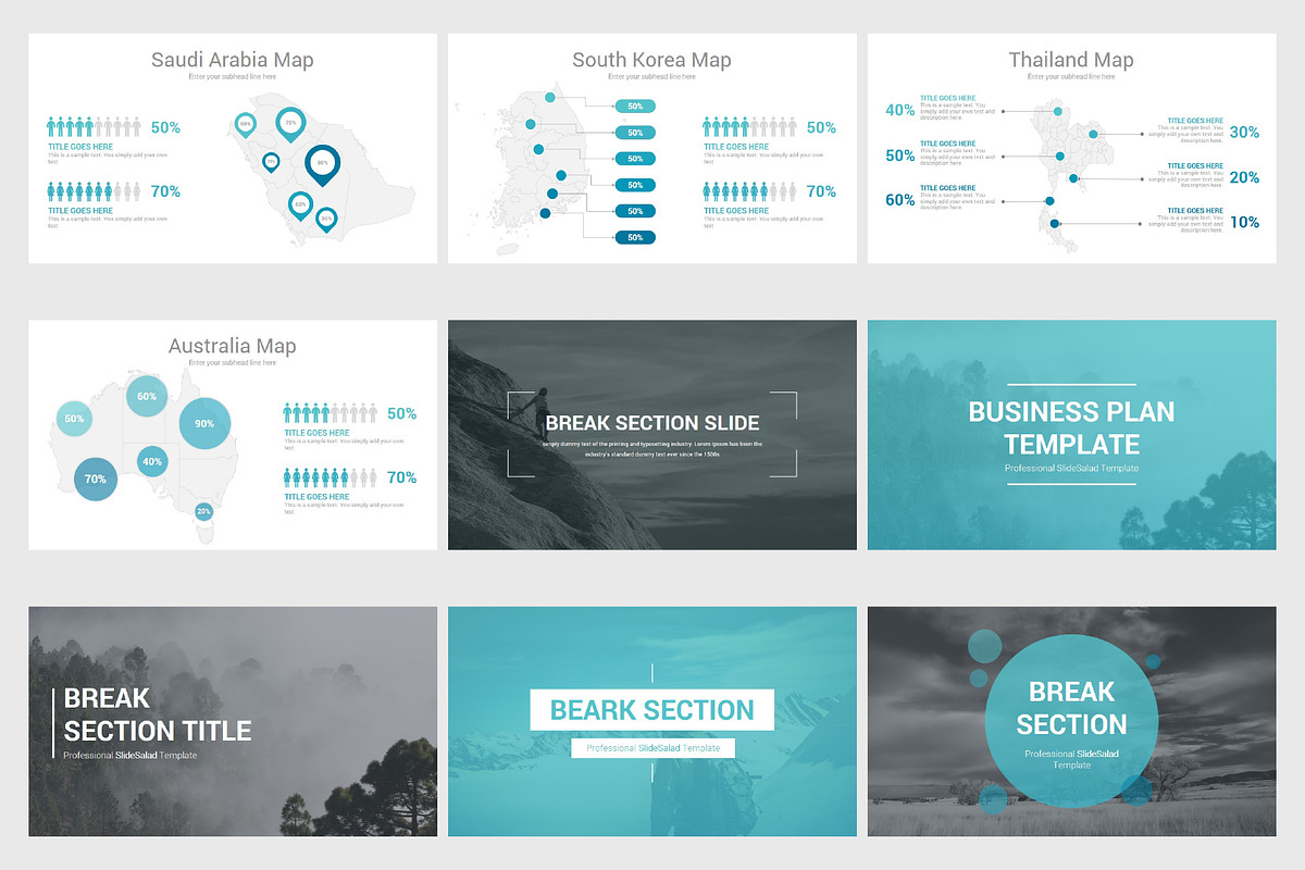 Best Minimal Keynote Template, a Presentation Template by SlideSalad (Photo 18 of 20)