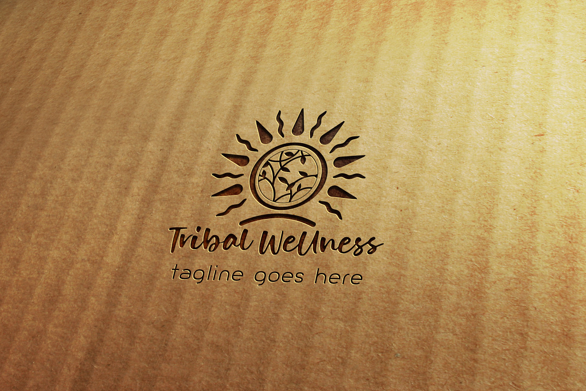 Tribal Wellness Logo Template, a Branding & Logo Template by GladicMonster (Photo 4 of 15)