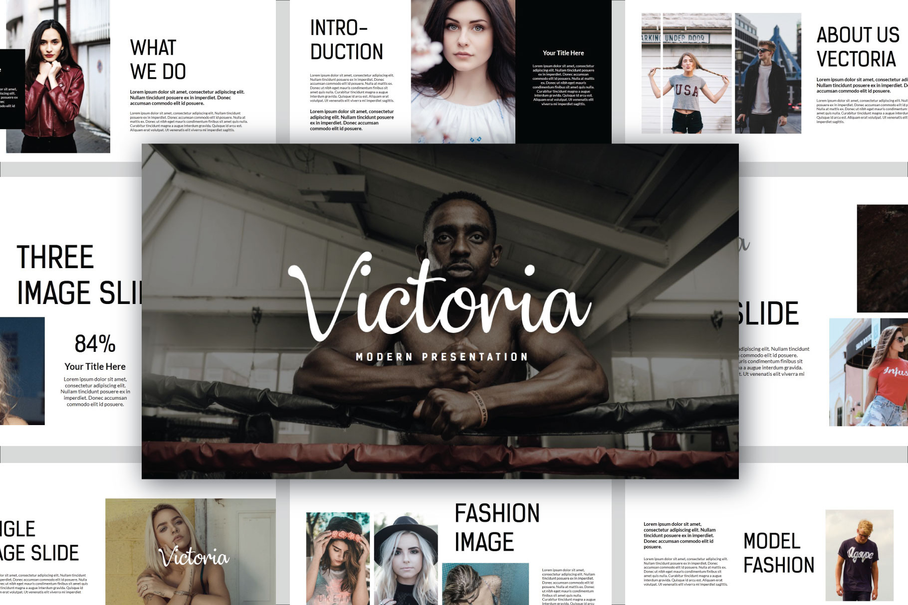 20%OFF-Victoria Powerpoint Template, a Presentation Template by Spesifikstd