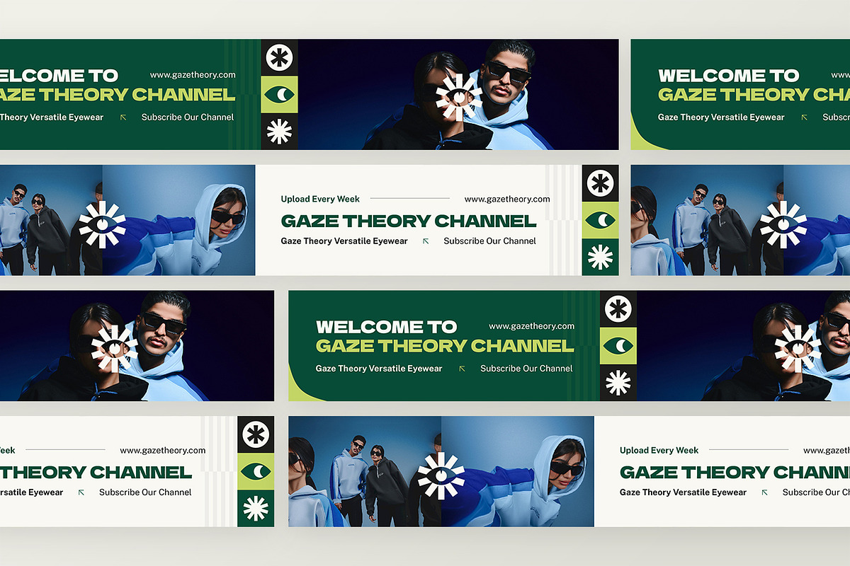 Gaze Theory - Youtube Banner, a Social Media Template by StreaksideStd (Photo 3 of 3)