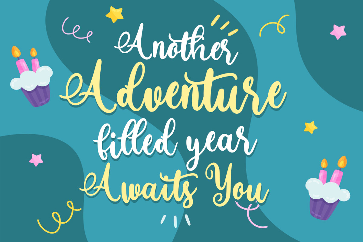Wonder Script Fun Business Font preview 4