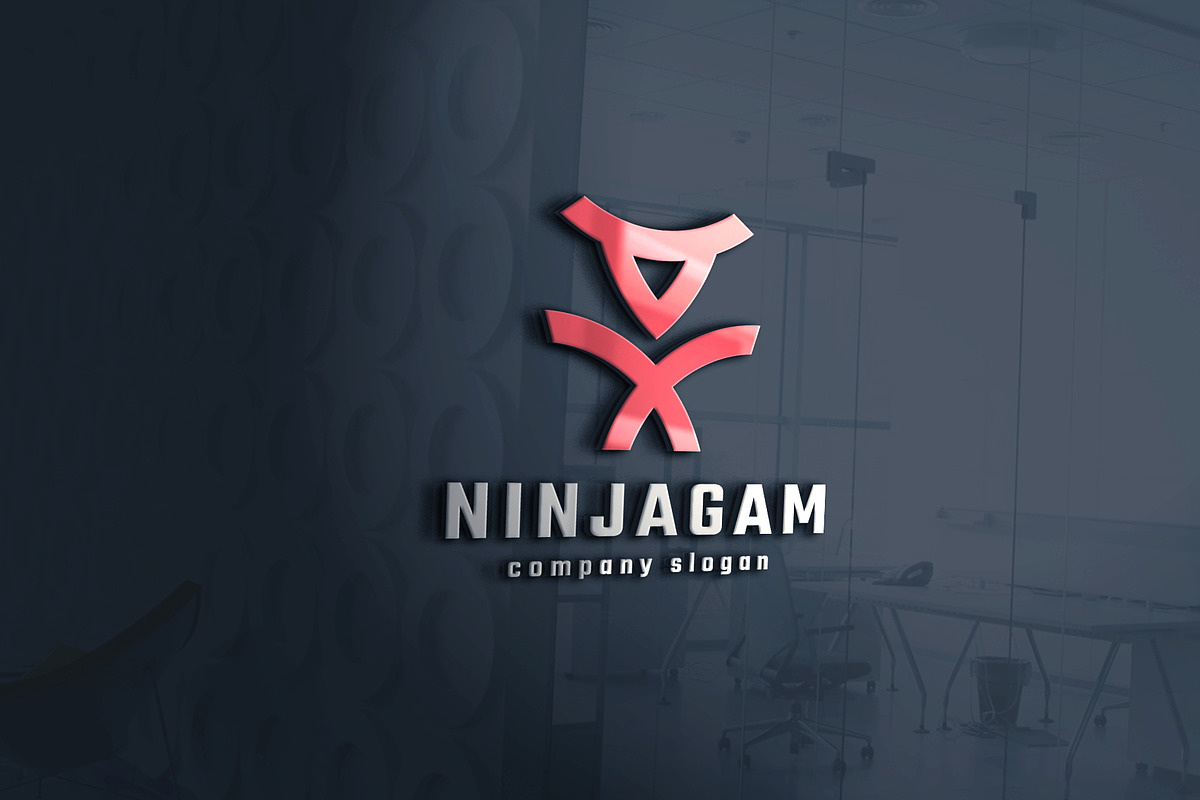 Ninja Gamer Logo, a Branding & Logo Template by Design_Planet (Photo 2 of 2)