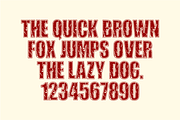 ABCD Grunge – Vintage Athletic Font, a Sans Serif Font by KiddoGlyphs Studio (Thumbnail 3 of 5)