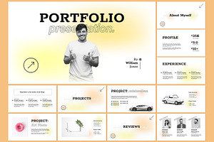 Minimal Portfolio Presentation, a Presentation Template by ContestDesign