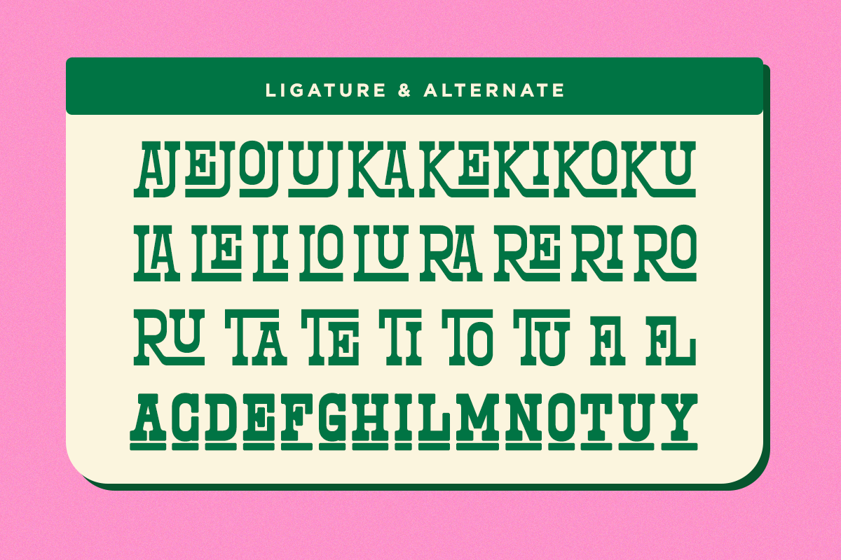 North Railway – A Western Slab Serif, a Slab Serif Font by Say Studio (Photo 12 of 13)