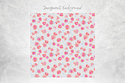 Hand Painted Pink Floral Pattern, a Pattern Graphic by MartinShop (Thumbnail 10 of 10)