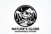 60 Eco Globe Landscape Silhouette, a Technology Illustration by Amazin_art (Thumbnail 29 of 44)