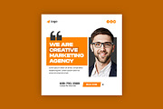 Marketing Agency Corporate Post, a Social Media Template by Saman Osama (Thumbnail 1 of 3)