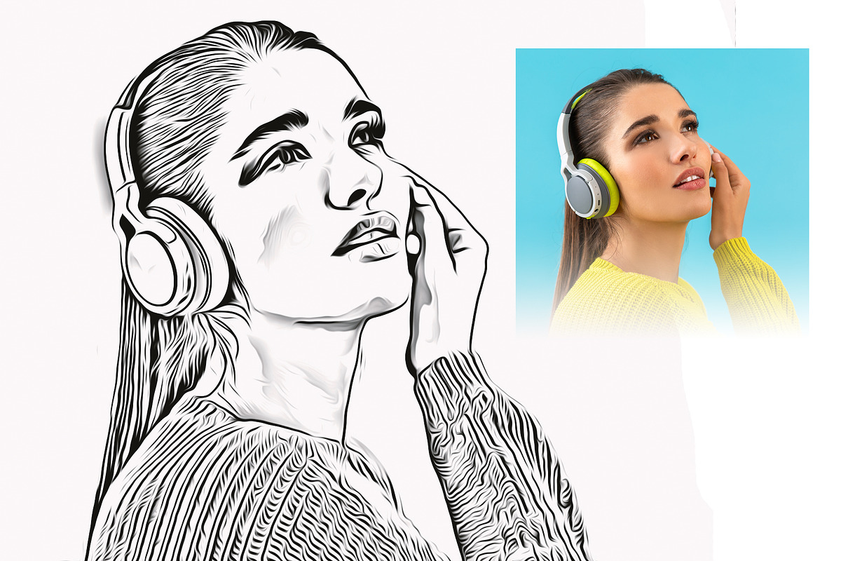 Vector Oil Painting, an Action Add-On by DesignCave (Photo 5 of 5)