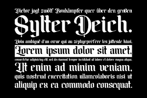 Amika Blackletter Font