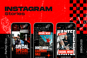 Redamp Hypebeast Instagram Template, a Social Media Template by Shinra Labs (Thumbnail 4 of 5)