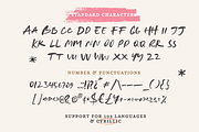 Feather, a Handwritten Font by Silverdav (Thumbnail 10 of 10)