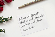 Abellaice Script Font, a Handwritten Font by Letterhanna Studio (Thumbnail 4 of 10)