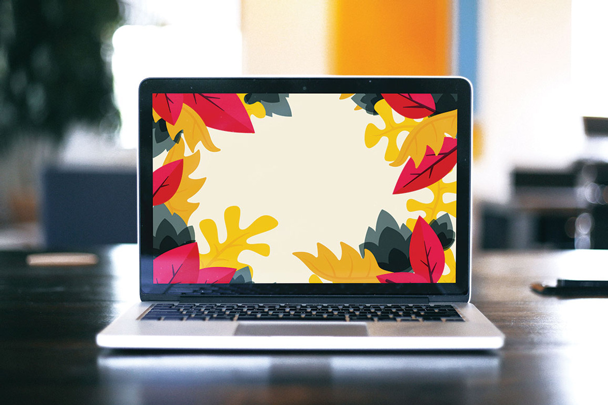 Fallpapers 6-Pk Themed Wallpapers, an Object Graphic by courtcald (Photo 6 of 7)