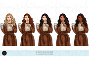 Coffee & cookies clipart bundle png, a Food Illustration by Parinaz Wadia Design (Thumbnail 3 of 10)