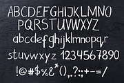 Chalk Pencil Handwritten Font, a Script Font by RabbitAndPencil (Thumbnail 3 of 5)
