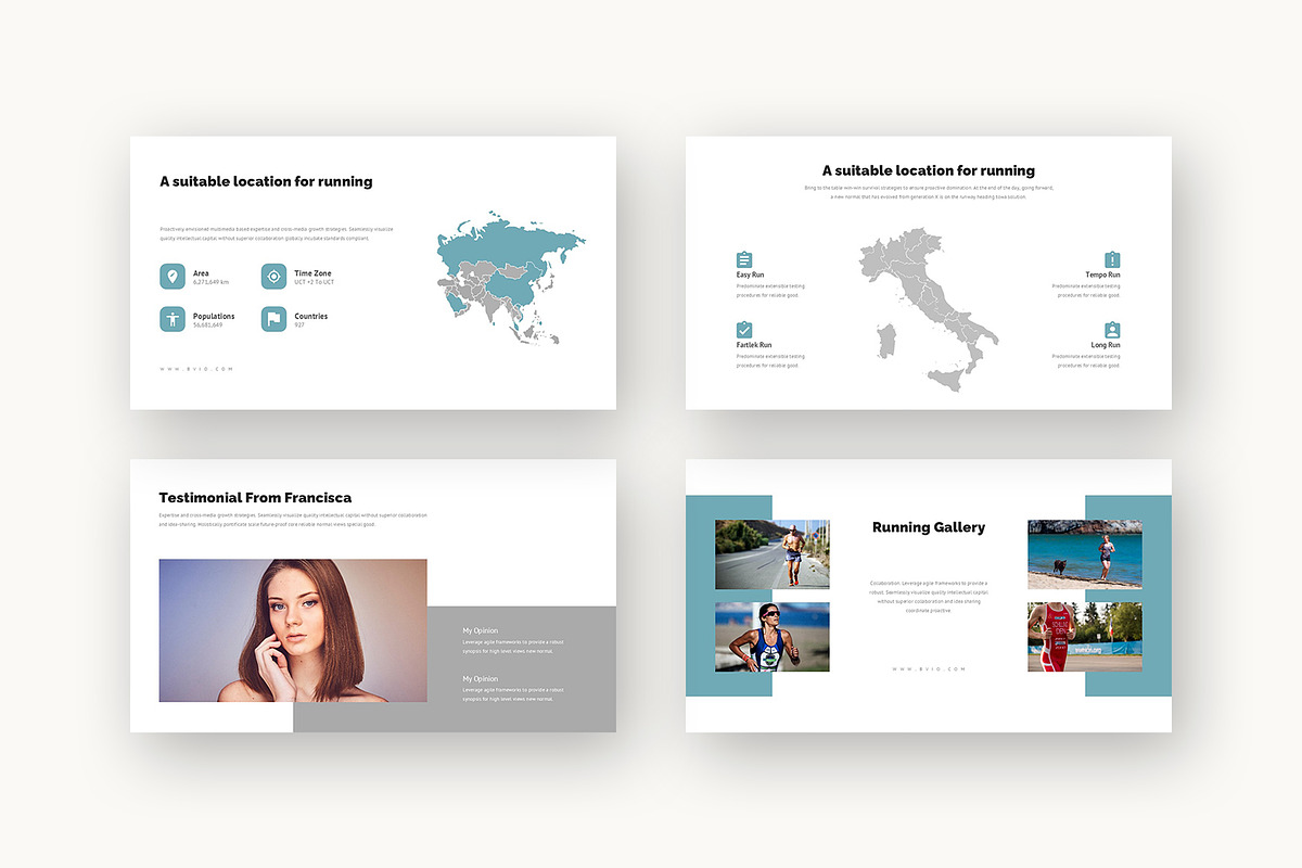 Bvio : Running Event Google Slides, a Presentation Template by Punkl Camp (Photo 8 of 16)