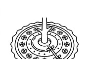 45 Christmas Tree Decorating Icons, an Outline Icon by adenpinkstore (Thumbnail 8 of 22)