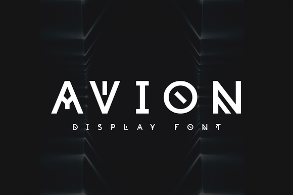 Avion | Display Font preview 6