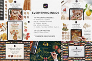 Cozy Procreate Brushes Bundle, a Brush Add-On by Jenny Quince (Thumbnail 14 of 17)