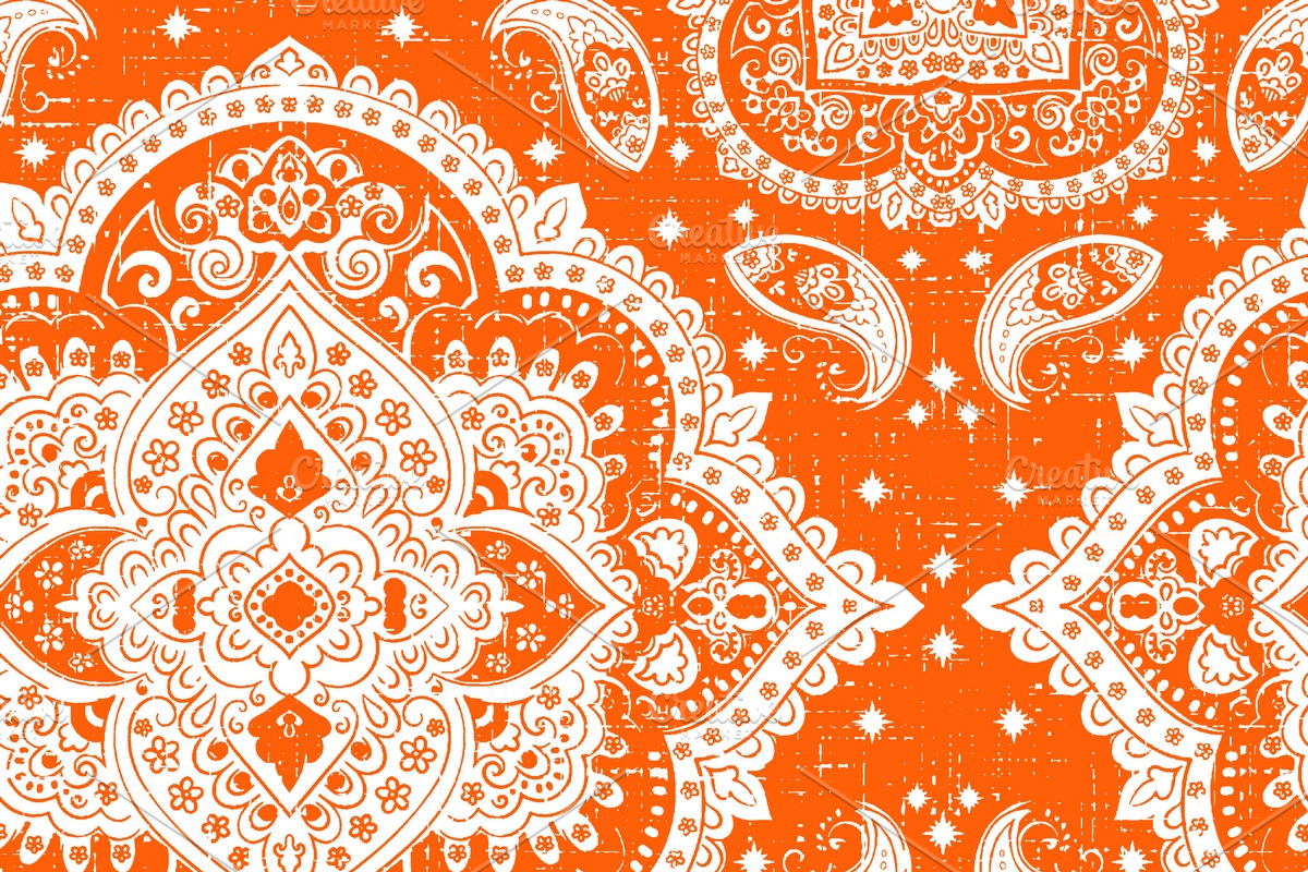 Bandana textile 3 patterns   #15, a Pattern Graphic by The Marco (Photo 2 of 4)