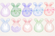 Hand-drawn Watercolor Easter Eggs, a Seasonal Illustration by CpSnowy (Thumbnail 3 of 3)