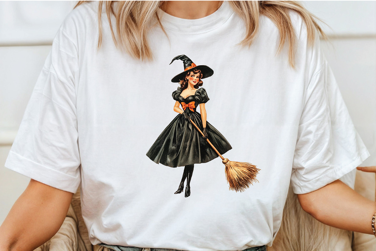 VIntage Halloween  Bundle -25 PNG, an Illustration by Libby Wishes (Photo 6 of 9)