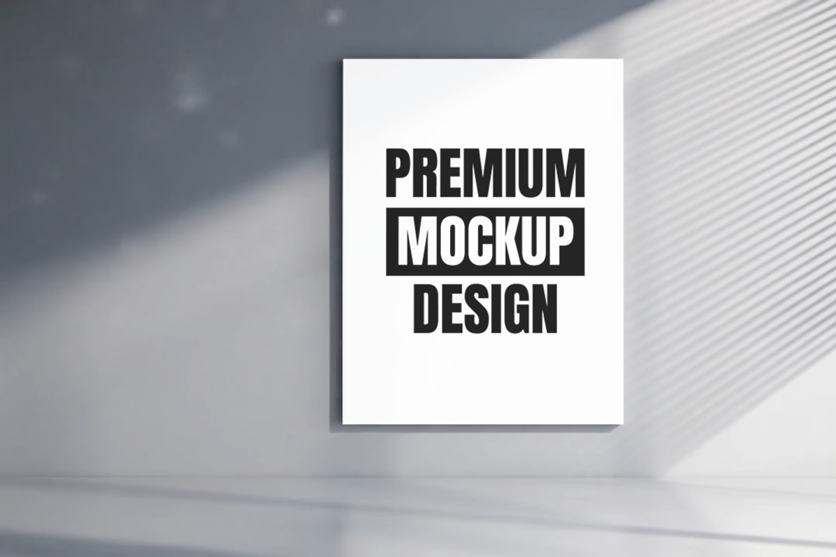 Animated Canvas Video Mockup, a Product Mockup by Redmixx Design