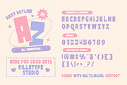 Daisy Hotline - Retro Display Font, a Sans Serif Font by Rillatype (Thumbnail 11 of 11)